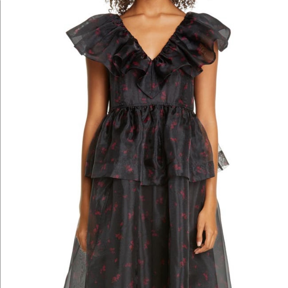 Ganni Organza Dress